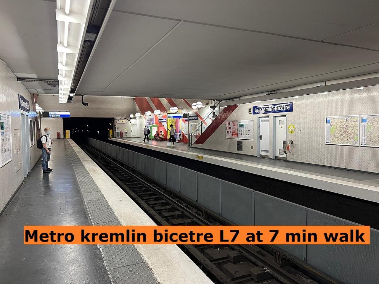 Cosy Apartment Kremlin Bicetre Metro Station Le Kremlin-Bicêtre Zewnętrze zdjęcie